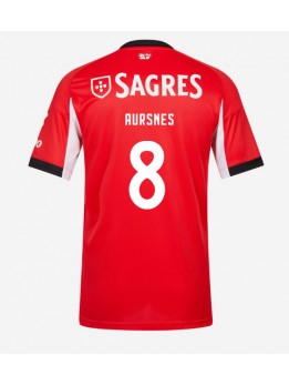 Billige Benfica Fredrik Aursnes #8 Hjemmedrakt 2025-26 Kortermet
